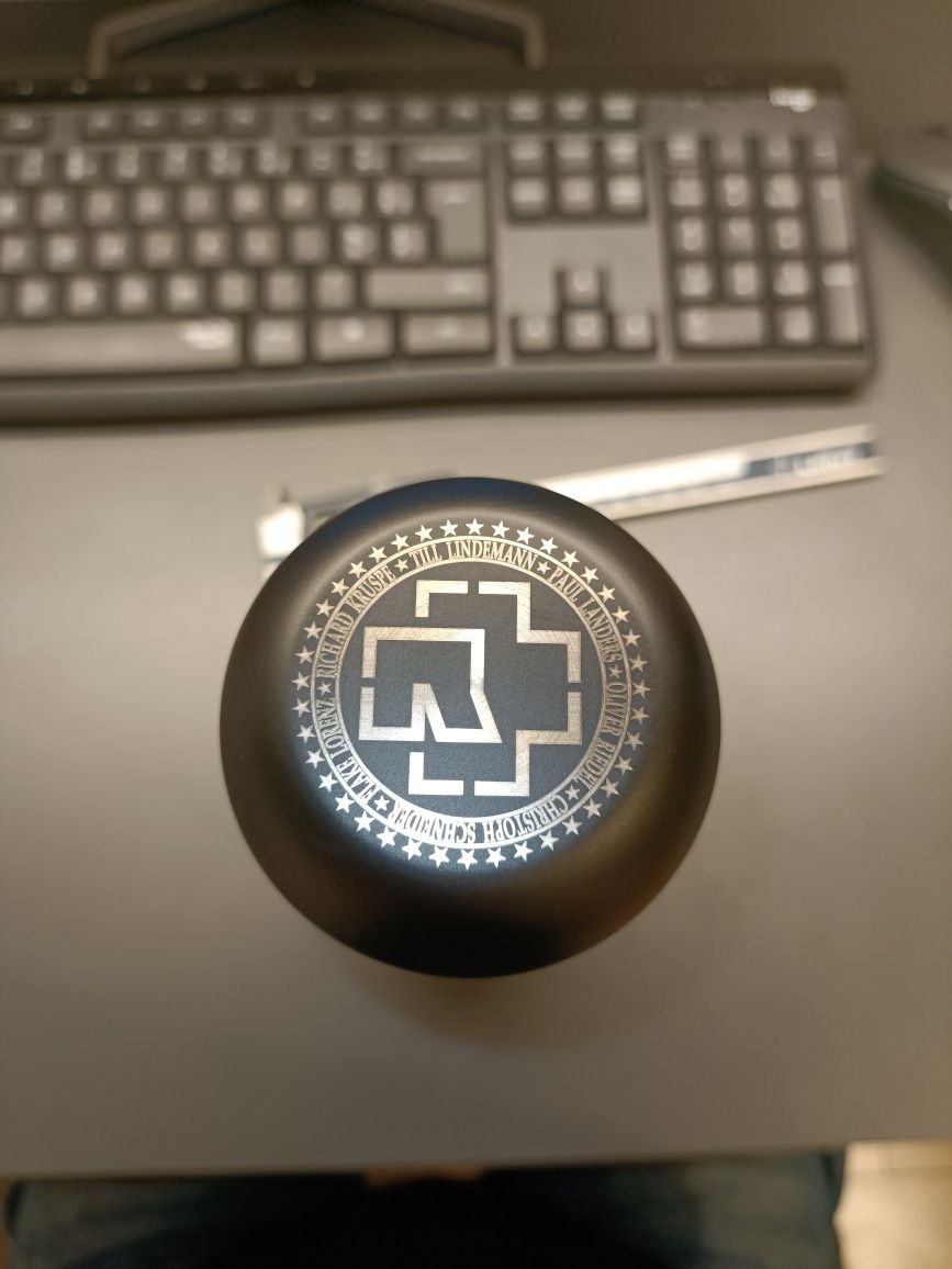 Rammstein termos stal nierdzewna twój grawer logo na prezent