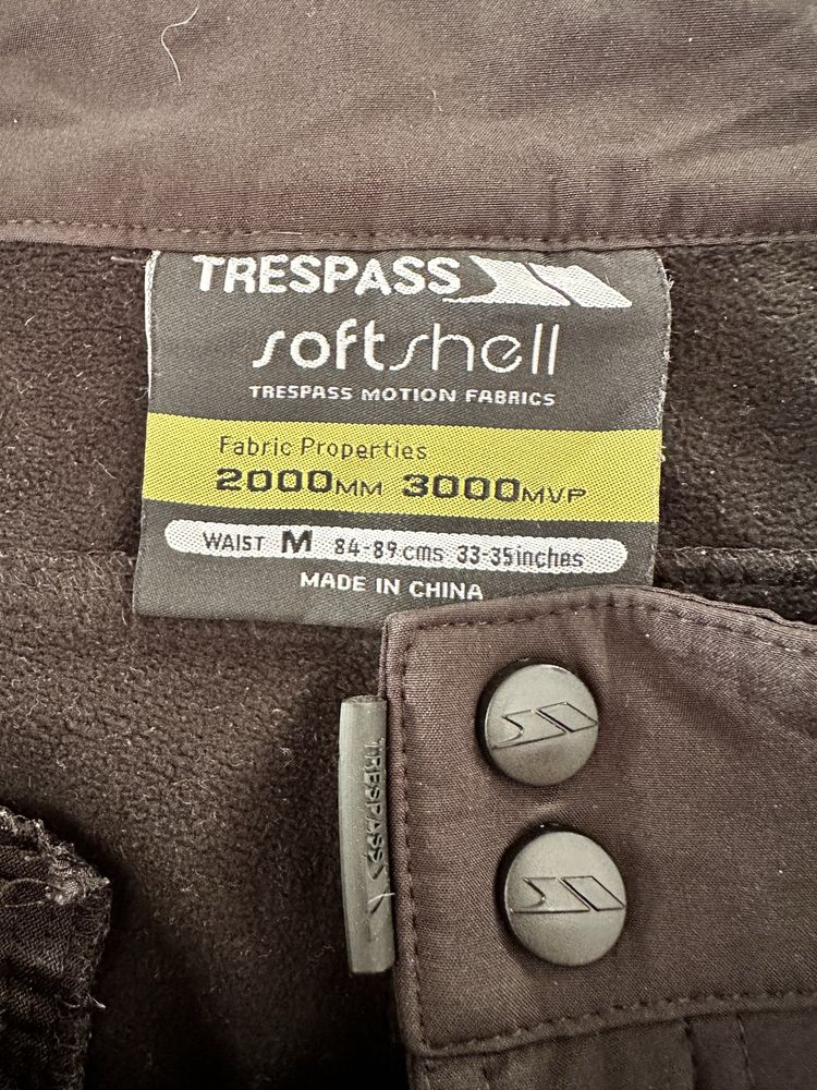 Spodnie narciarskie TRESPAS softshell rozm M