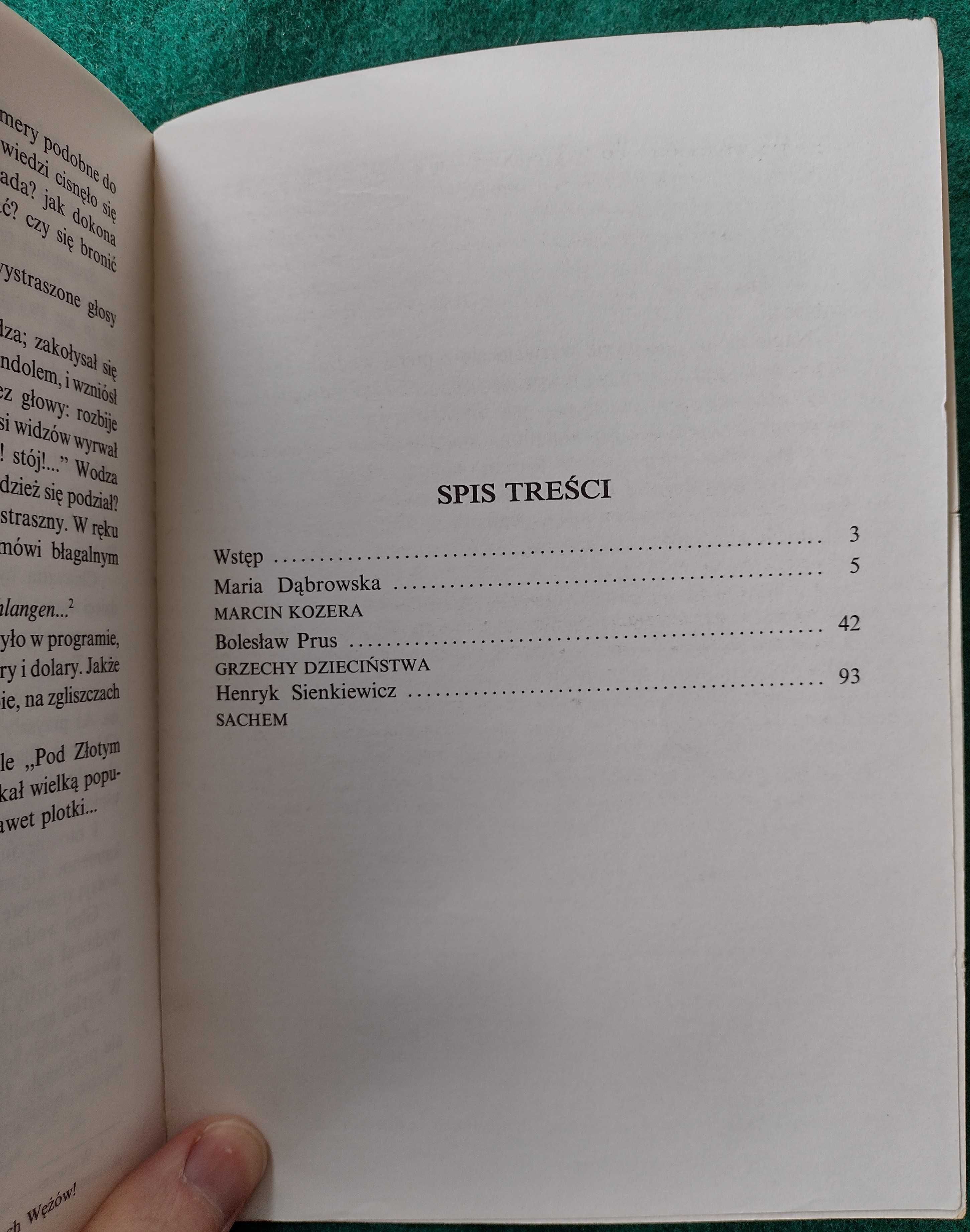 Moje lektury 6 - B. Prus, M. Dąbrowska, H. Sienkiewicz