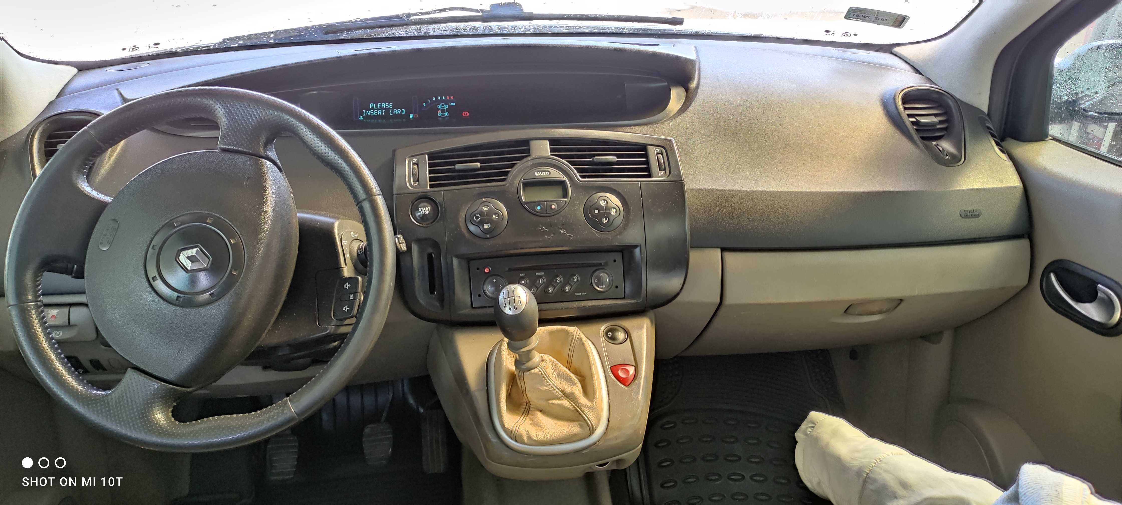Renault Scenic 1.9 dci -ważne opłaty