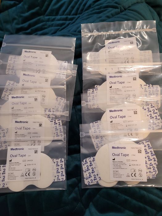 Oval tape medtronic plastry do sensora Guardian 50 szt