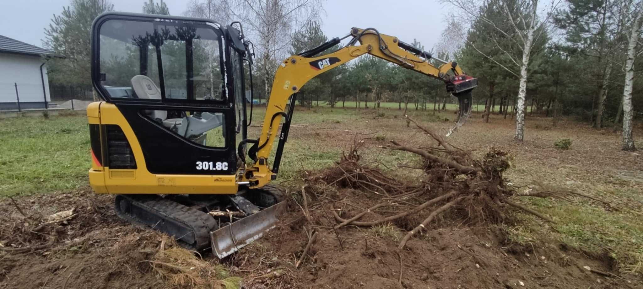 Usługi minikoparką i wywrotką 3,5t