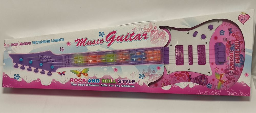 Gitara elektroniczna dla dziewczynki