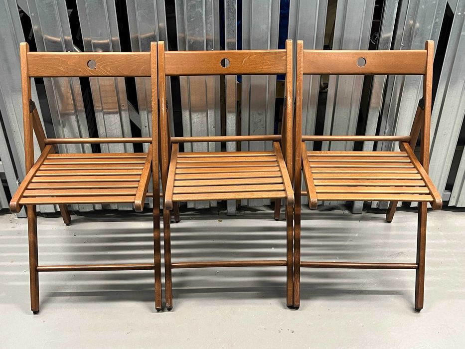 Drewniane Krzesła IKEA "TERJE" (od 1 do 5 sztuk)