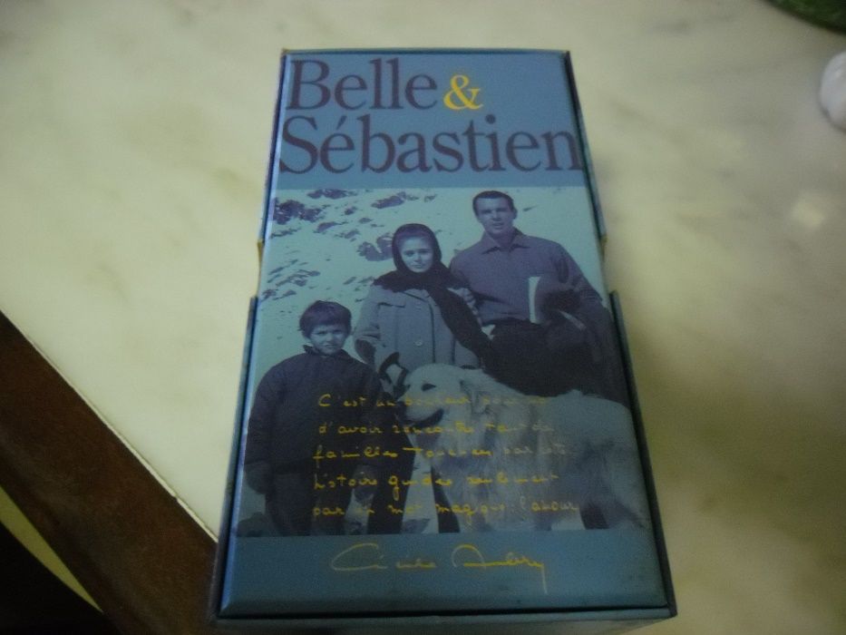 Série completa Belle & Sebastien(13 episódios)c/ caixa arquivadora