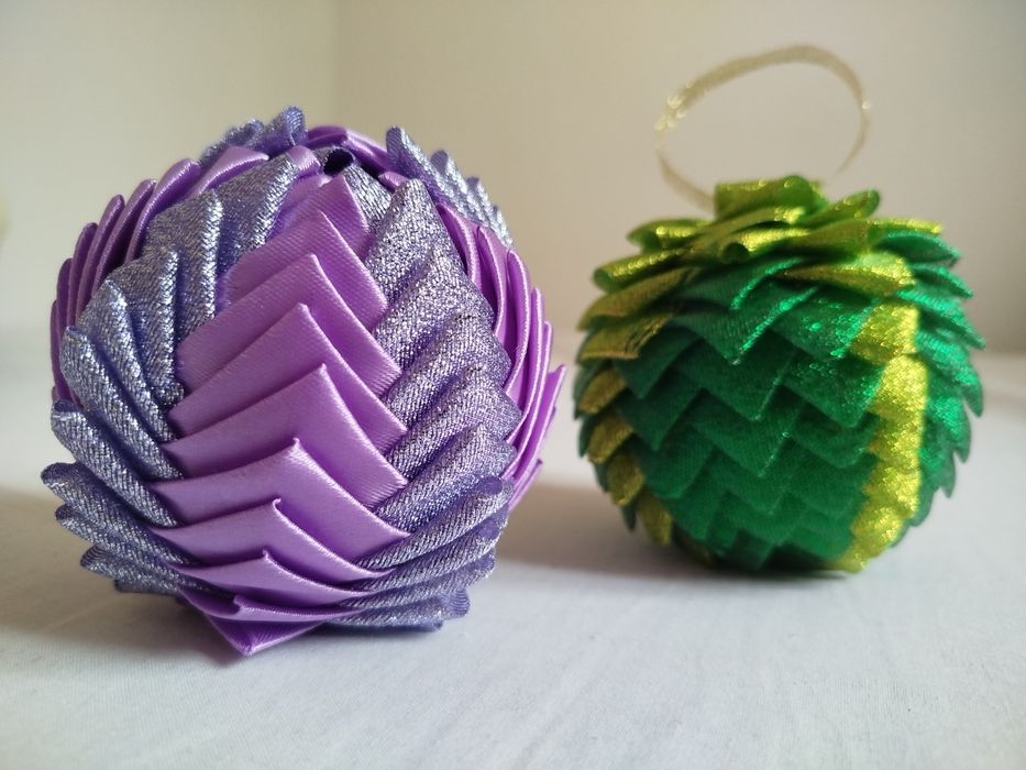 Bombka karczoch brązowa