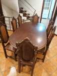 Mesa de jantar + conjunto de 8 cadeiras