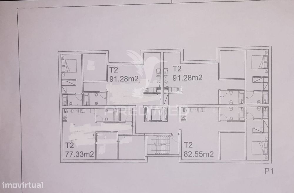 Terreno Urbano para construção4 pisos com cave, 4 fogos por piso (T...