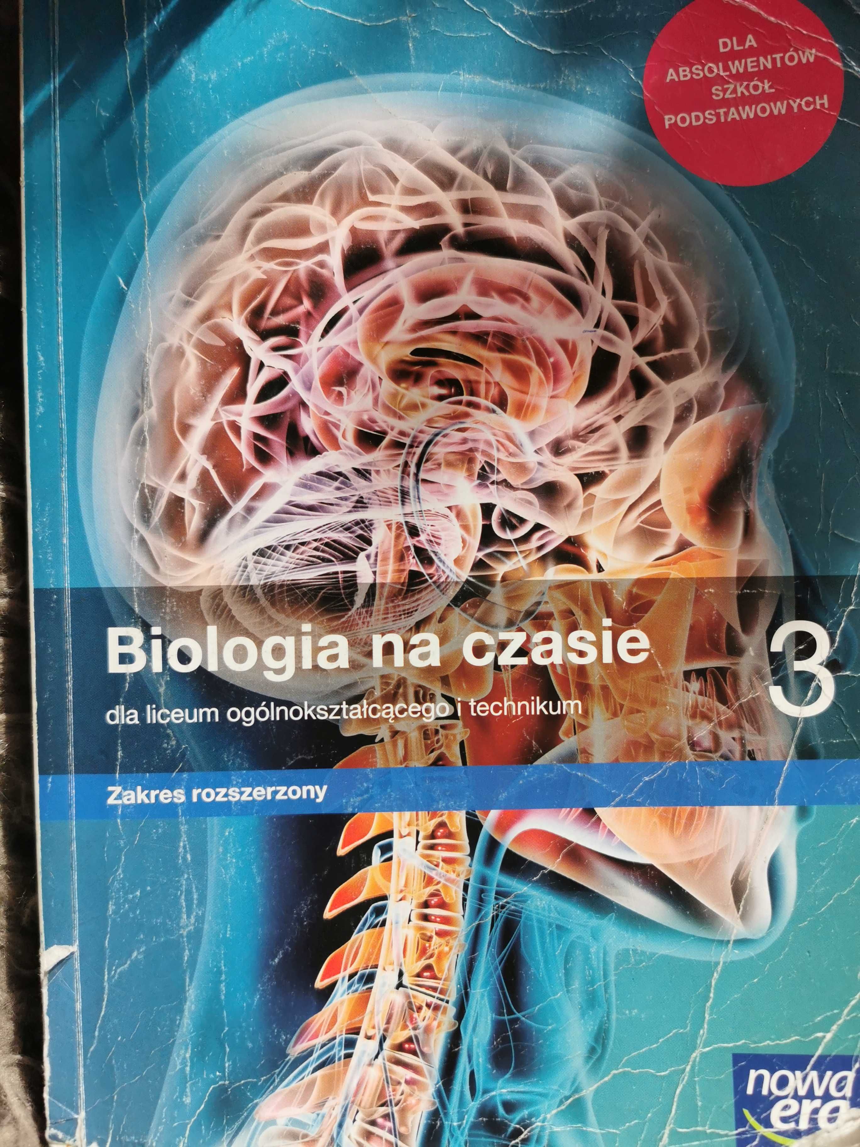 Podręcznik "Biologia na czasie 3" zakres rozszerzony