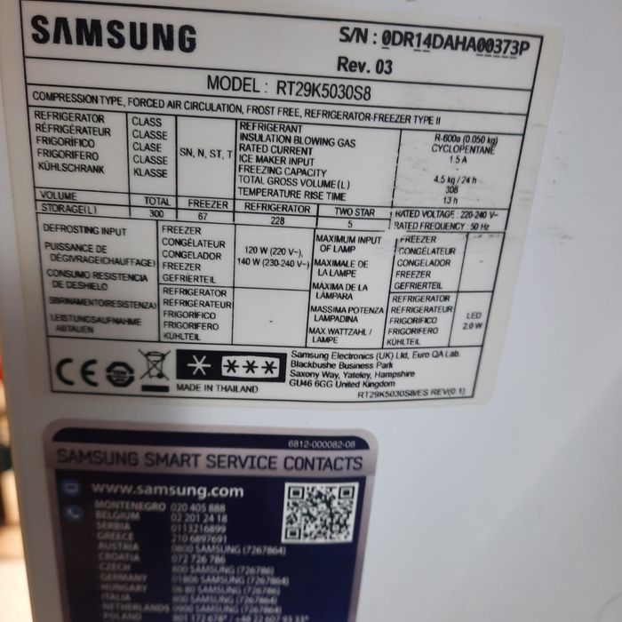 Frigorífico Samsung