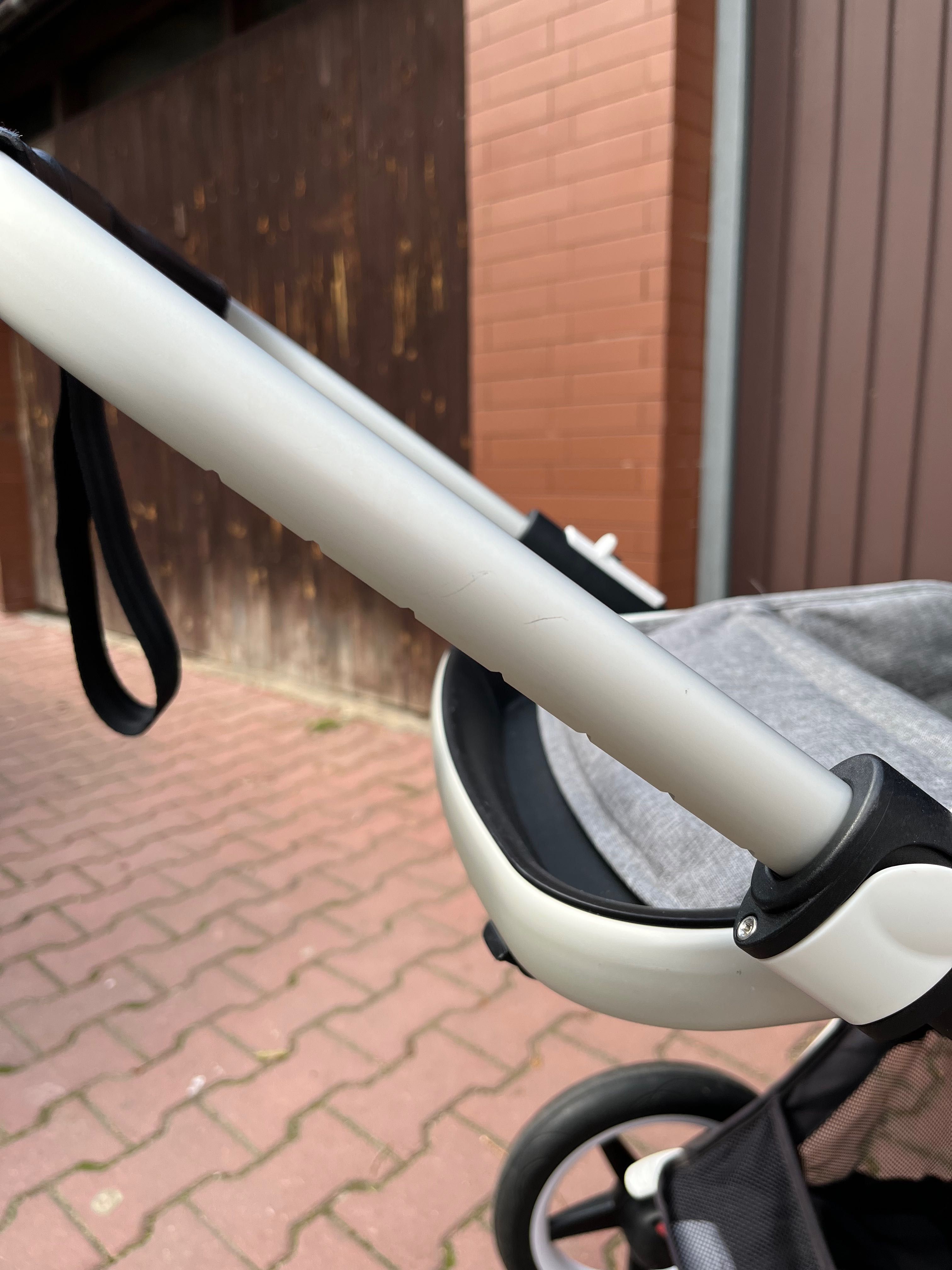 Wózek Bugaboo Fox2 2w1 Alu/Melange Gray/ Vapour Blue