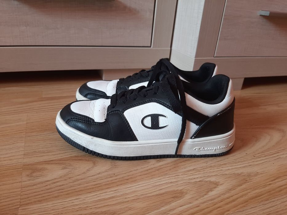 Sneakersy buty czarnobiałe champion unisex