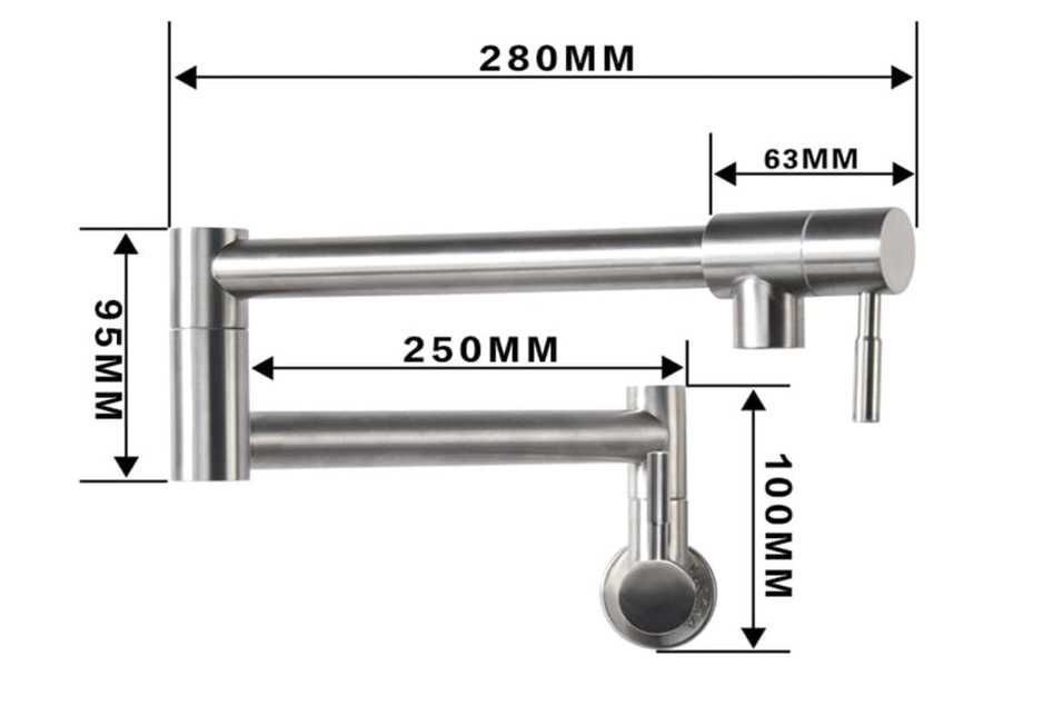 Bateria ścienna składana Nr.820
