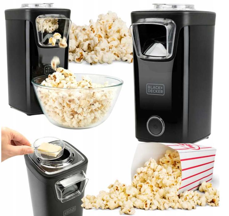 Maszynka do popcornu Black&Decker BXPC1100E