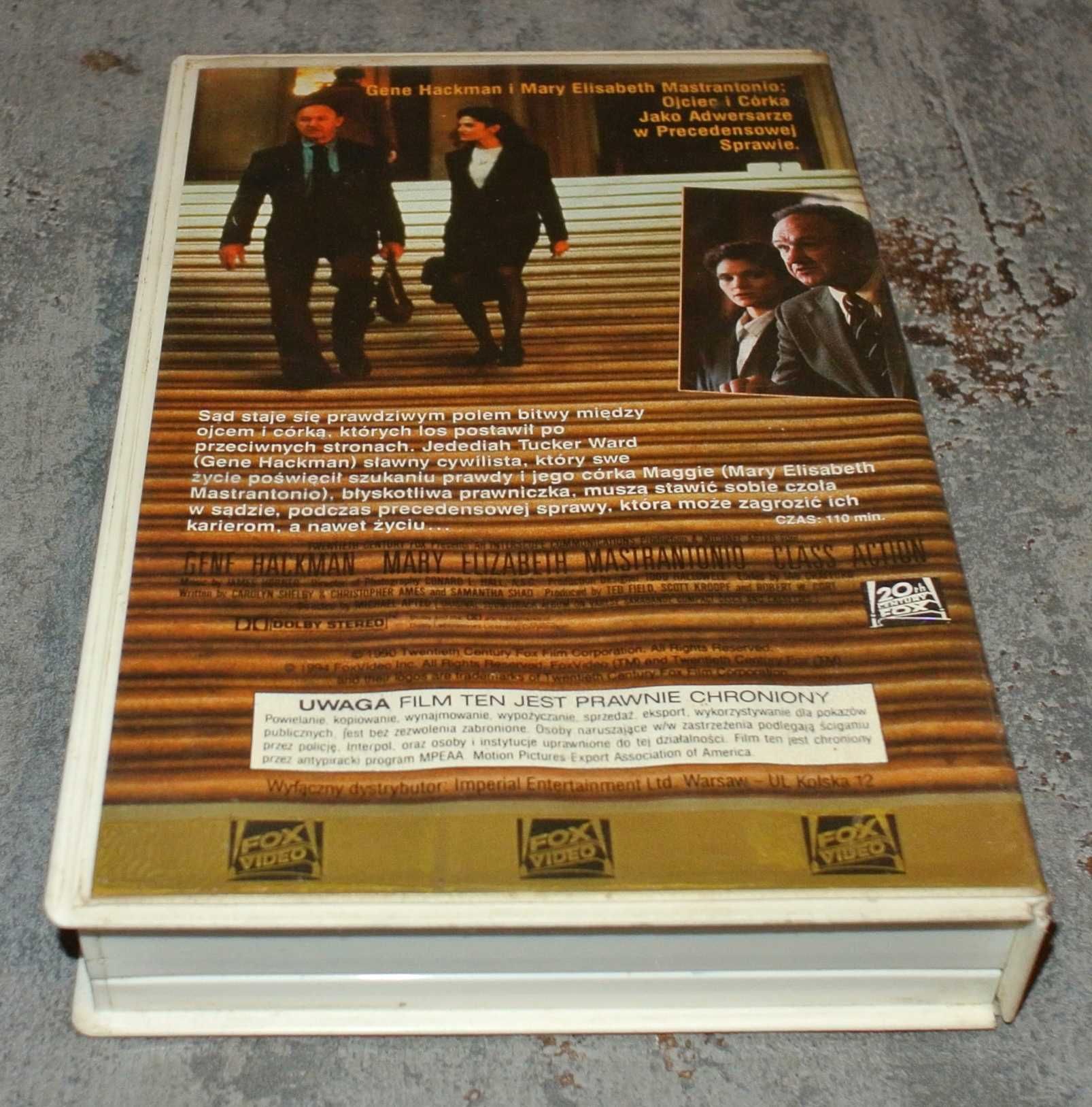 Precedensowa Sprawa - kaseta VHS