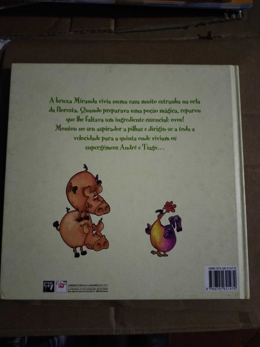 Livro infantil A Mafalda da poção em ótimo estado.