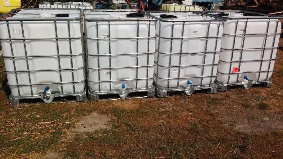 Pojemnik 1000L 600L IBC Zbiornik do morsowania Mauzer Beczka Paletopoj