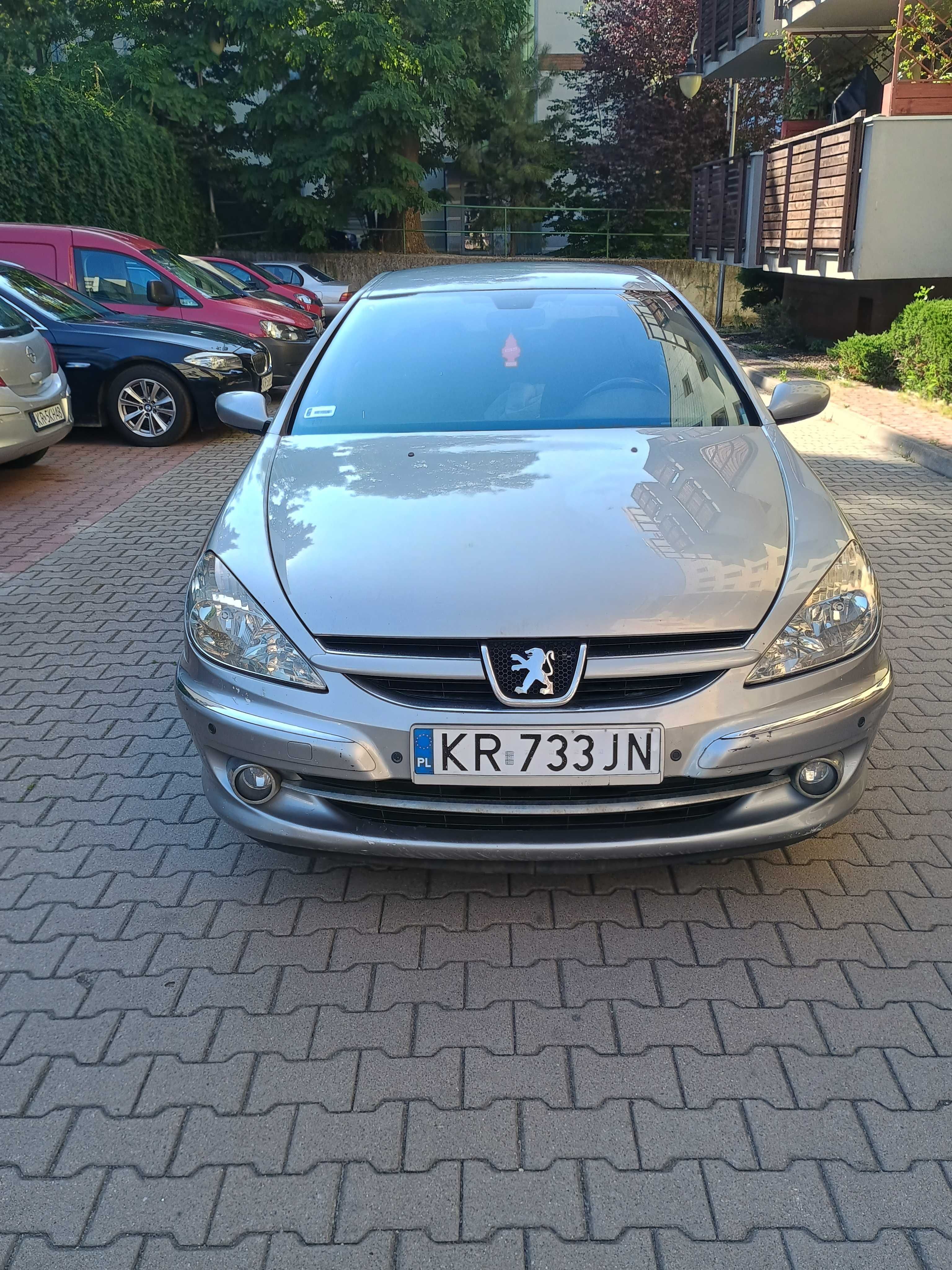 Sprzedam Peugeot 607 2,0 HDI 2005r. utrzymanych w bardzo dobrym stanie