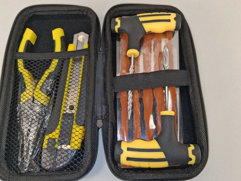 O046 Profesjonalny Zestaw Naprawczy Opon Bezdętkowych Walizka Samochód