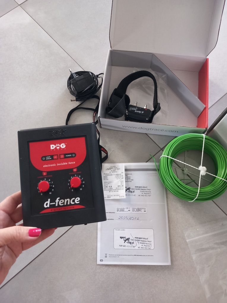 Ogrodzenie elektryczne dla psa dfence