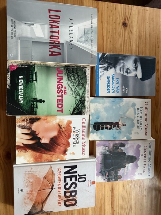 Zestaw ksiazek kryminaly musso nesbo