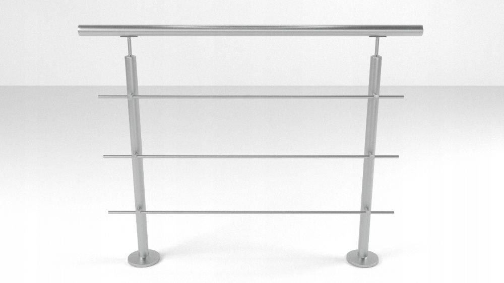 Balustrada ze stali nierdzewnej do samodzielnego montażu