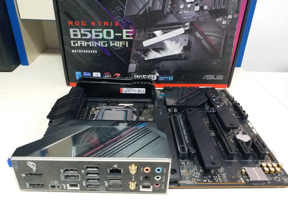 Топ комплект: Asus Strix B560-E Gaming WiFi+Intel I7 10700F+DDR4 32Gb