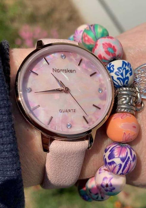 Relógio Rose com cristais Swarovski NOVO