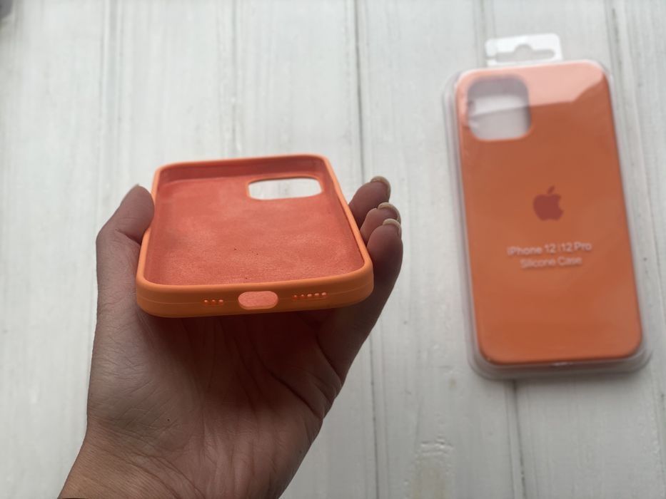 Чохол Silicone Case Full на iPhone 12 Pro Max Айфон Закрытый низ чехол