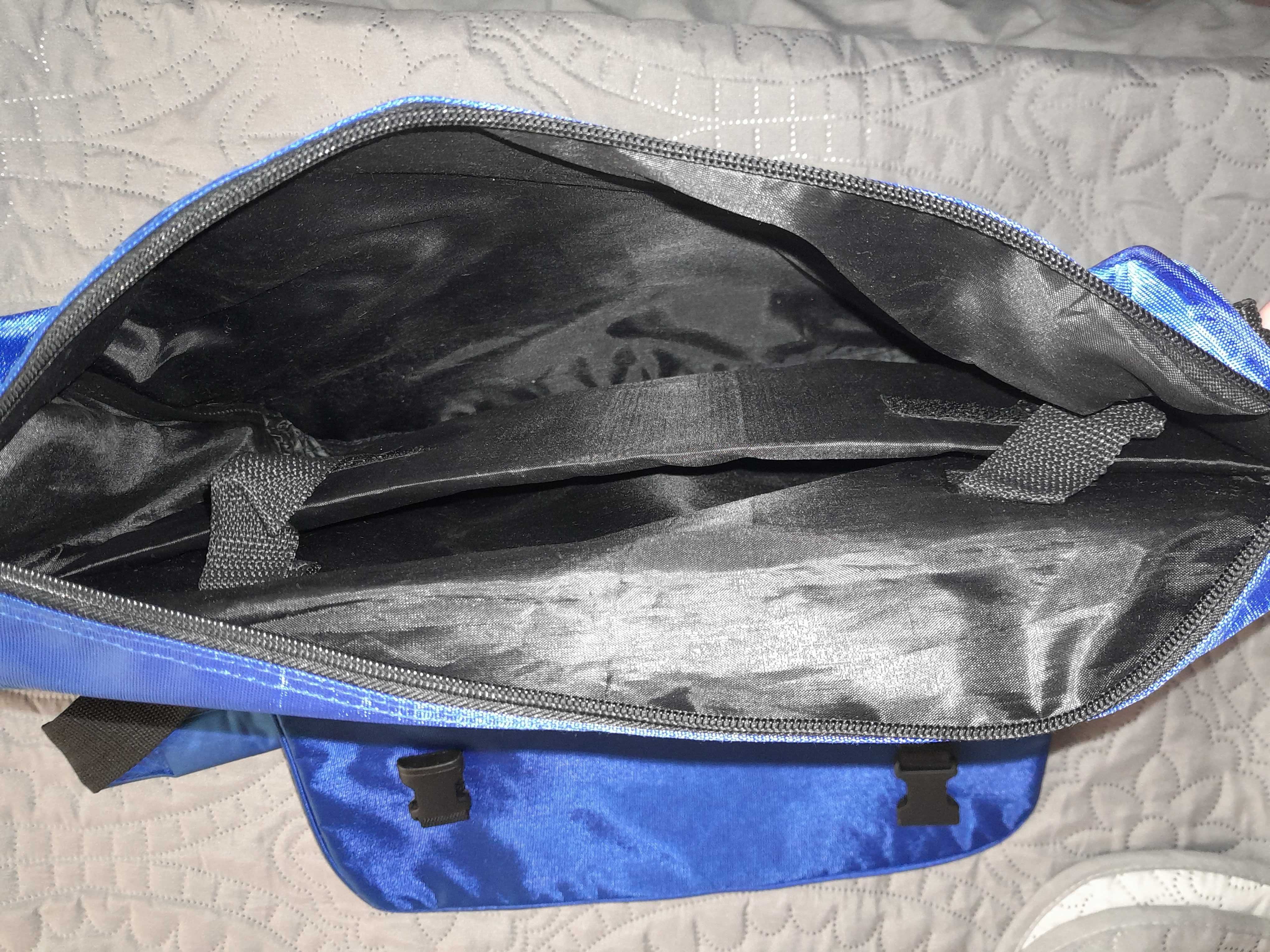 O2 | Torba na ramię listonoszka / na laptop 39x31x9