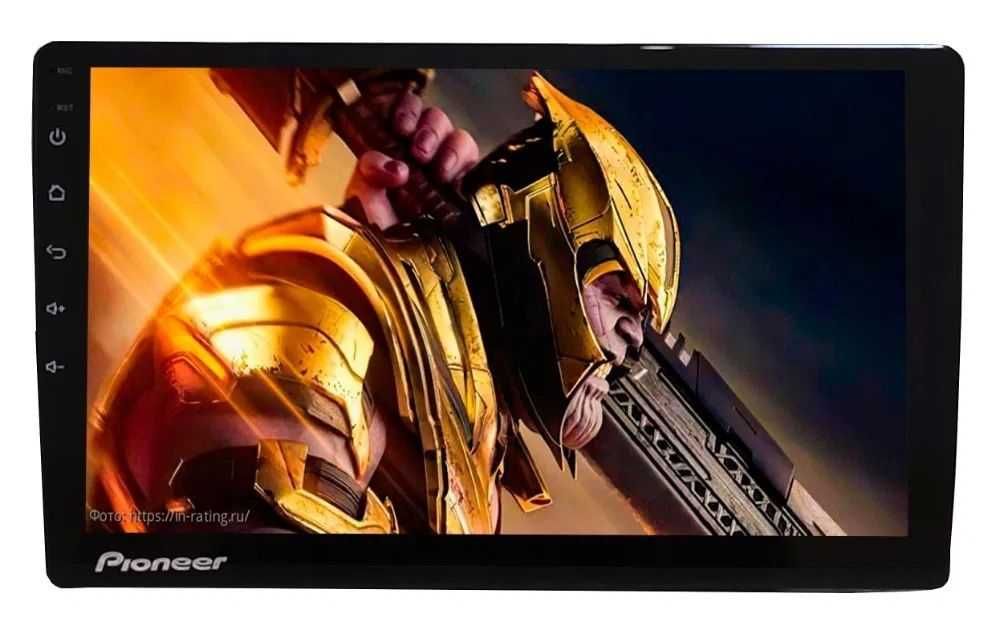 Автомагнитола Pioneer с 4G Sim картой, 9'',Android,2DIN 4/32GB, СТЕКЛО