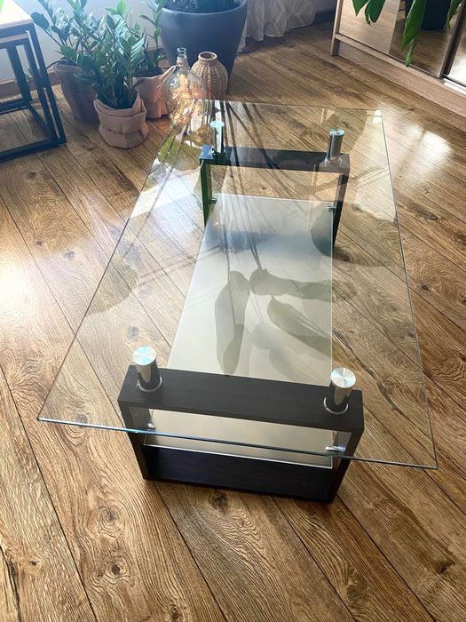 Stolik kawowy szklany