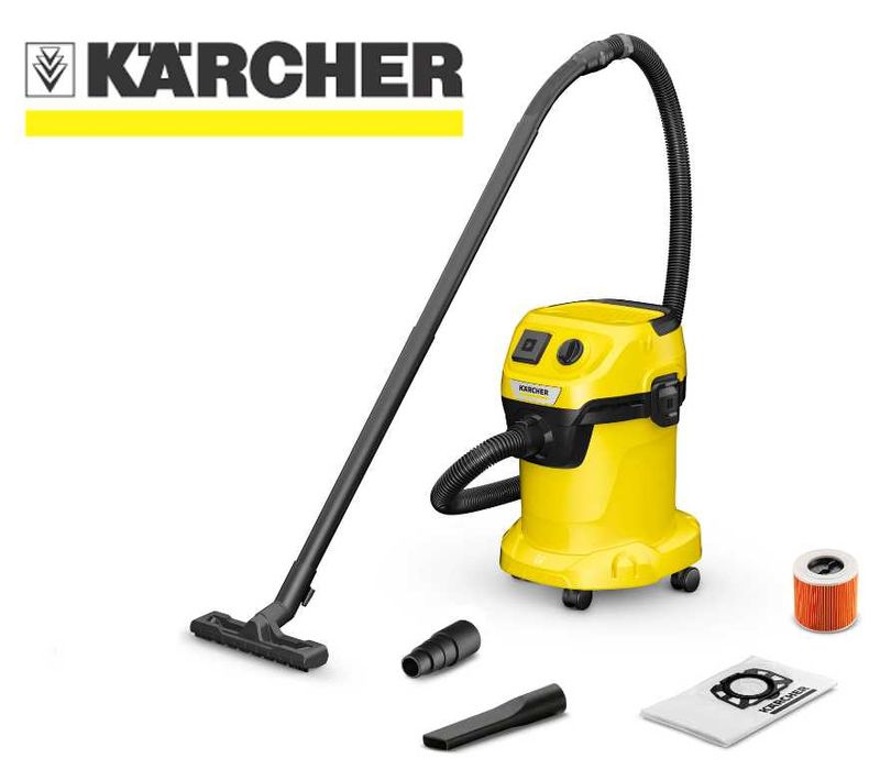Пилосос Karcher WD 3 P V-17/4/20 1.628-171.0 WD3 з розеткою пылесос
