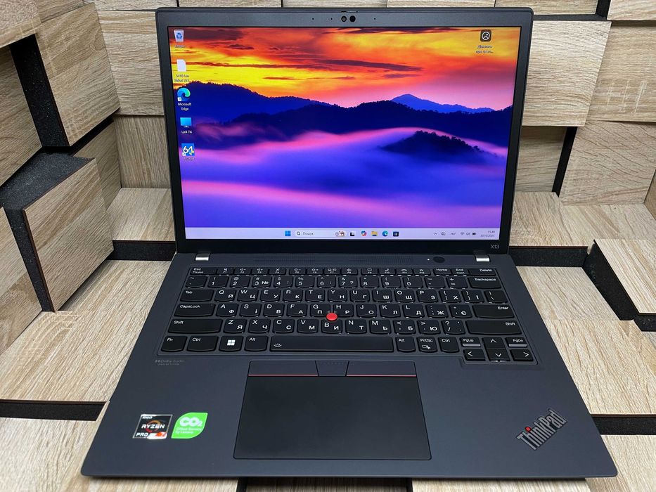 №5410 Ноутбук Lenovo ThinkPad X13 Gen 3 13.3"/R7 6850U/RAM16Gb/SSD512
