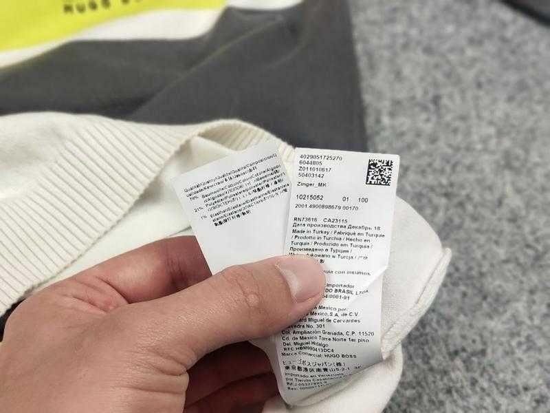 Светр з замком чоловічий hugo boss x martin kaymer кофта оригінал