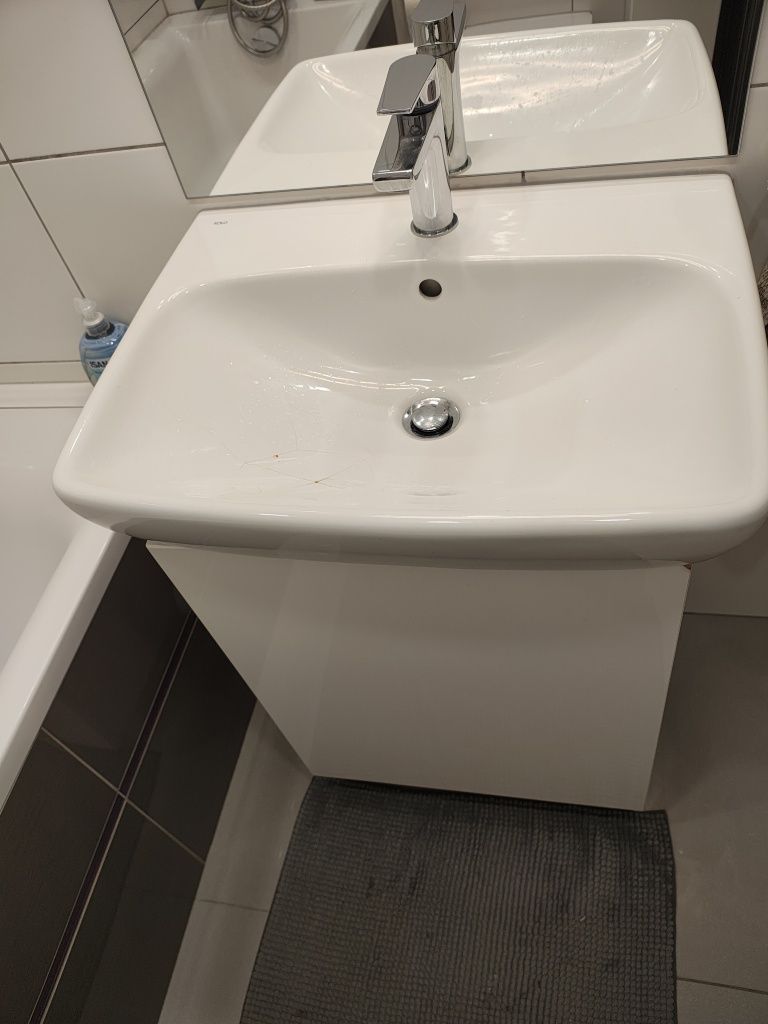KOŁO zlew, umywalka z szafką 60cm, bateria. Komplet do łazienki.