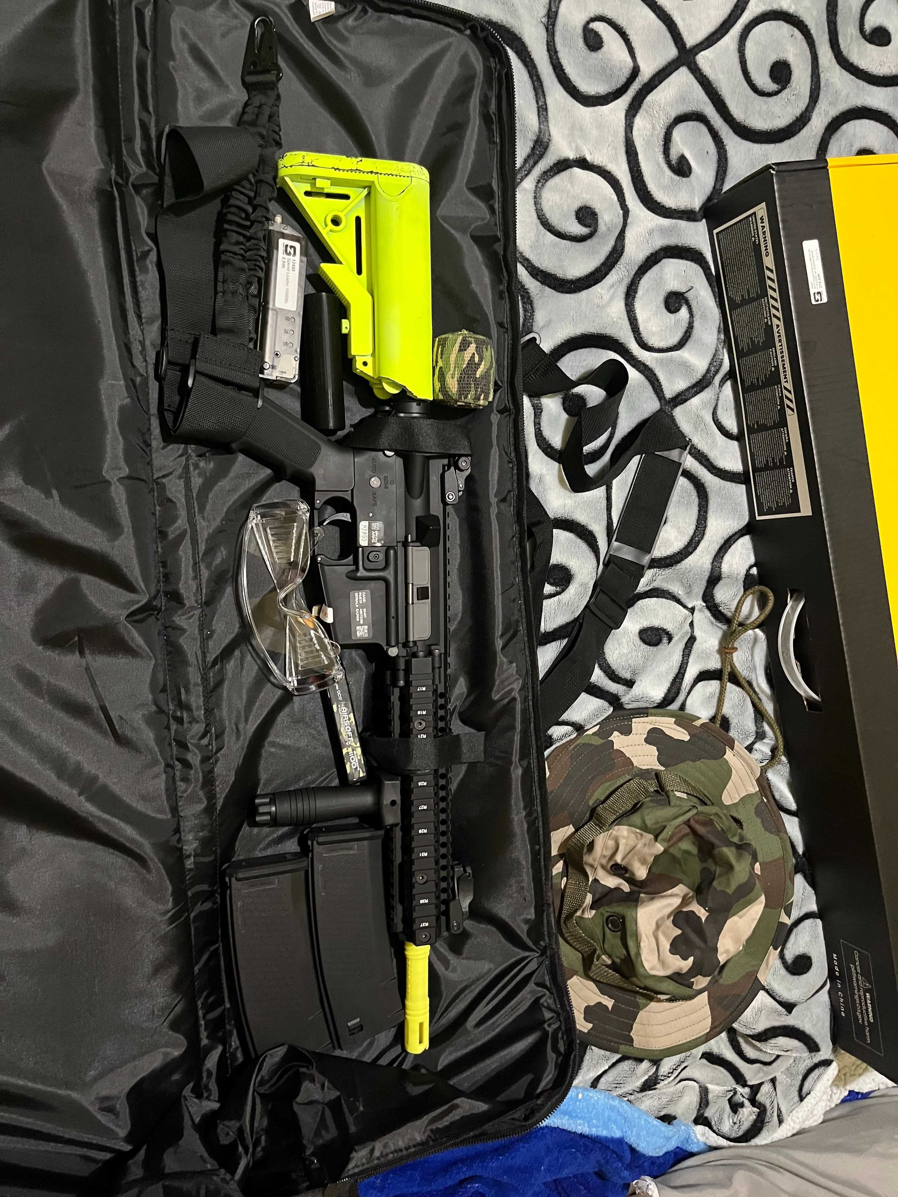 AEG Daniel Defense MK18 SA-E19 EDGE Black [Specna Arms] +extras