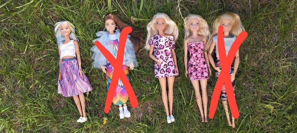 Ляльки барбі оригінальні та монстер хай