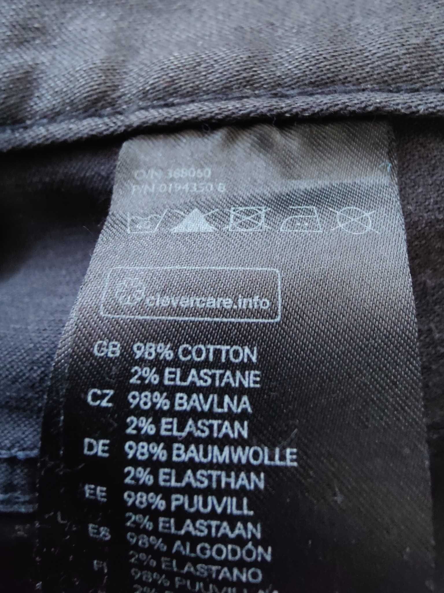 Джинсы Hannes&Mauritz jeans Sweden w32 stretch dark grey.