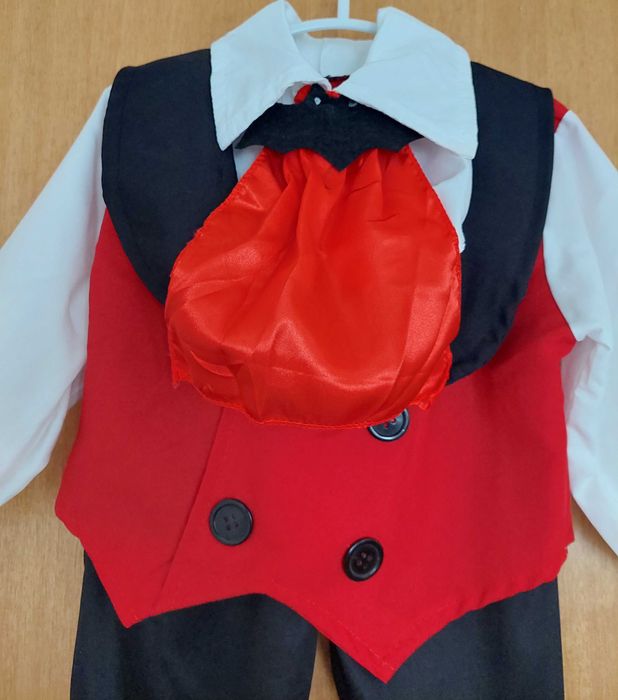 Fato halloween vampiro 0-6 meses