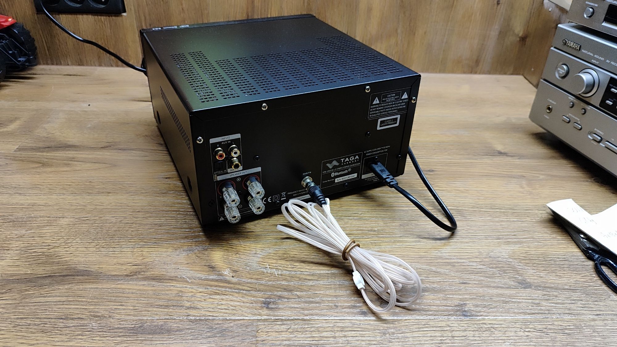 Taga Harmony HTR-1000CD v 2 hybrid stereo wzmacniacz amplituner