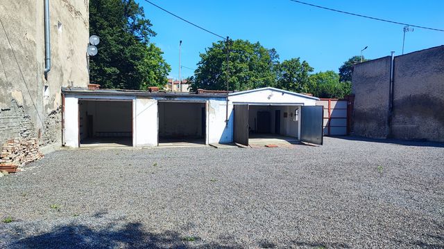Wynajmę plac , działkę z Garażami w centrum Głubczyc