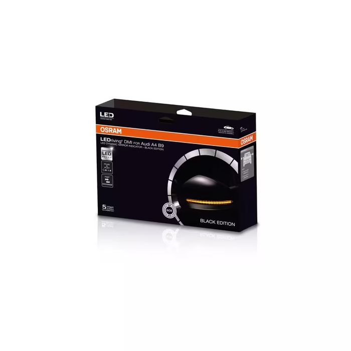 Piscas de espelho dinâmicos OSRAM LEDriving para audi a4 B9 e a5 F5