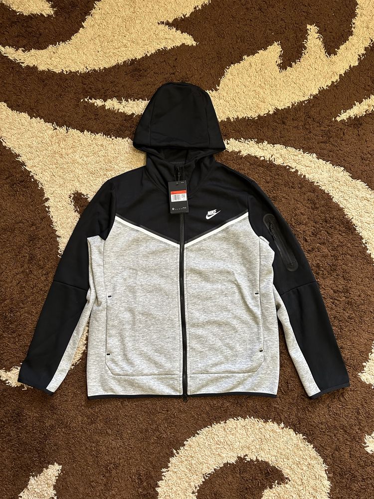 НОВА Кофта Nike Tech Fleece Чоловіча кофта Найк теч флис зіпка/світшот