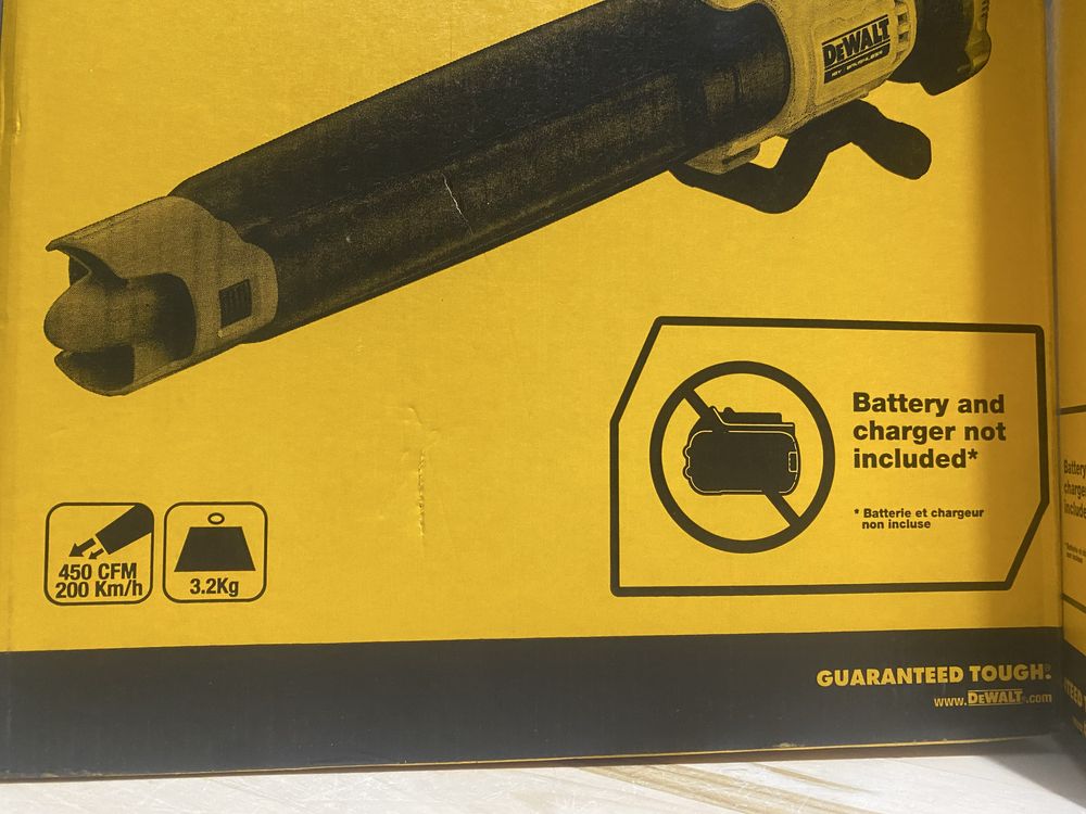 Повітродув акумуляторний безщітковий DeWALT DCMBL562N нове