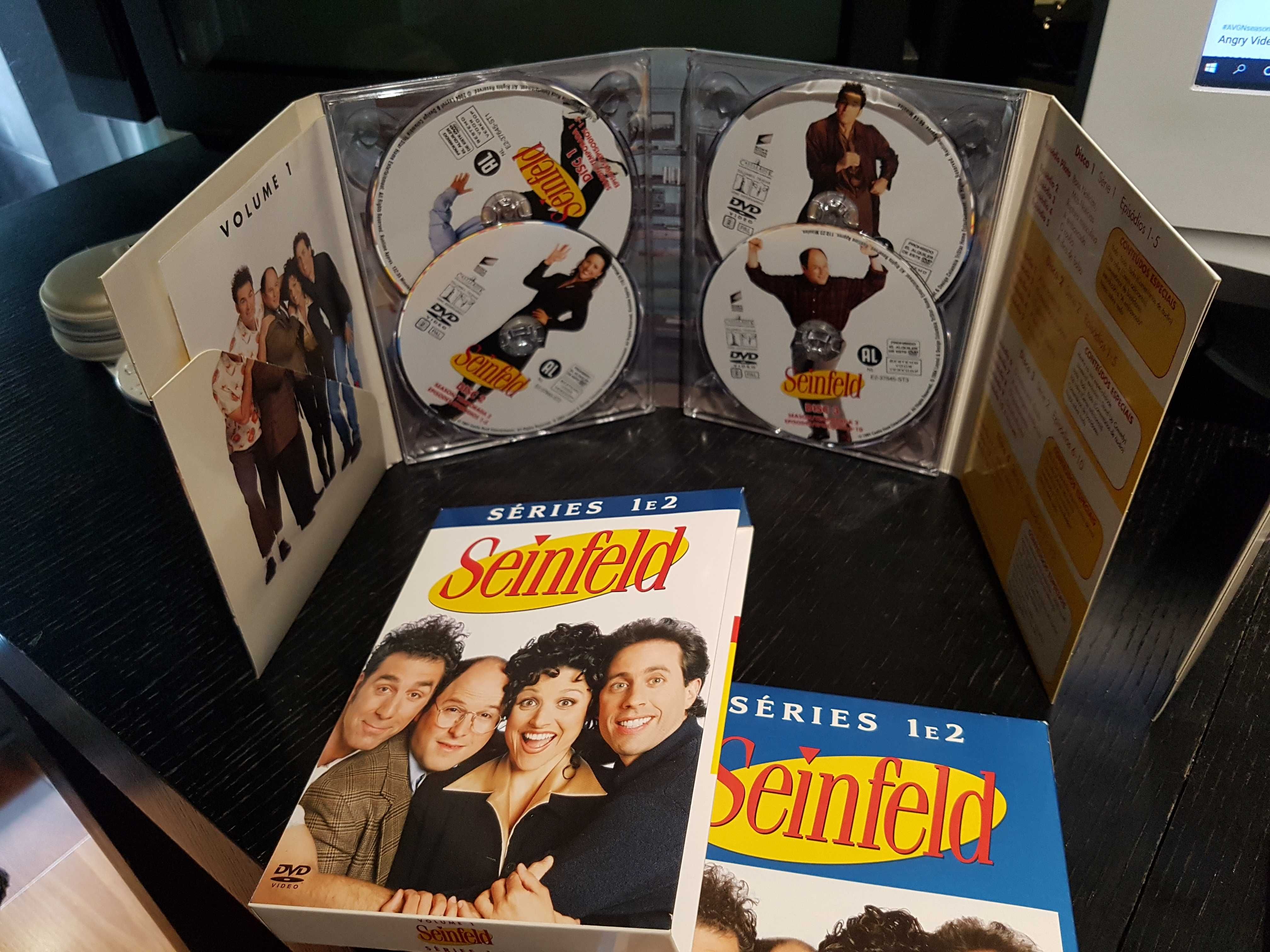 Seinfel Serie DVDs Temporadas 1, 2 e 3