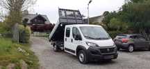 Fiat Ducato  Trójstronna Wywrotka, 7 osób, Kiper, Doka, Salon Polska