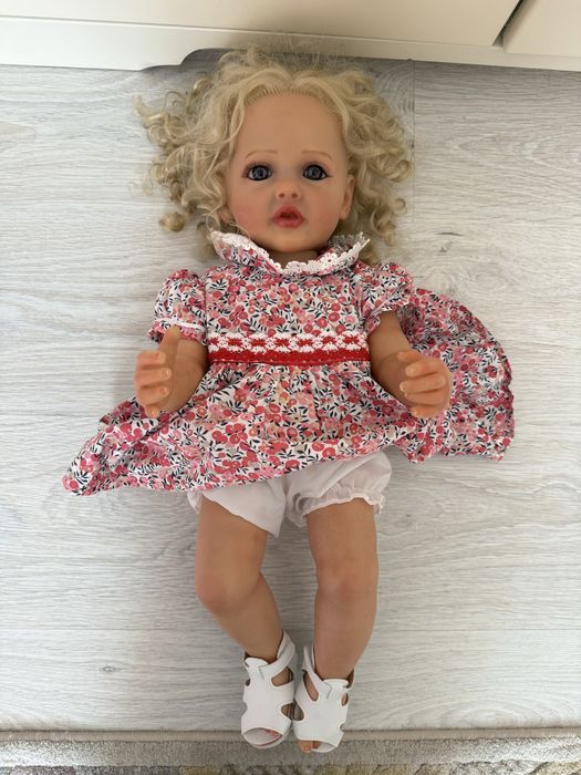 Силіконова (вінілова) лялька реборн Лілі. 55 см.