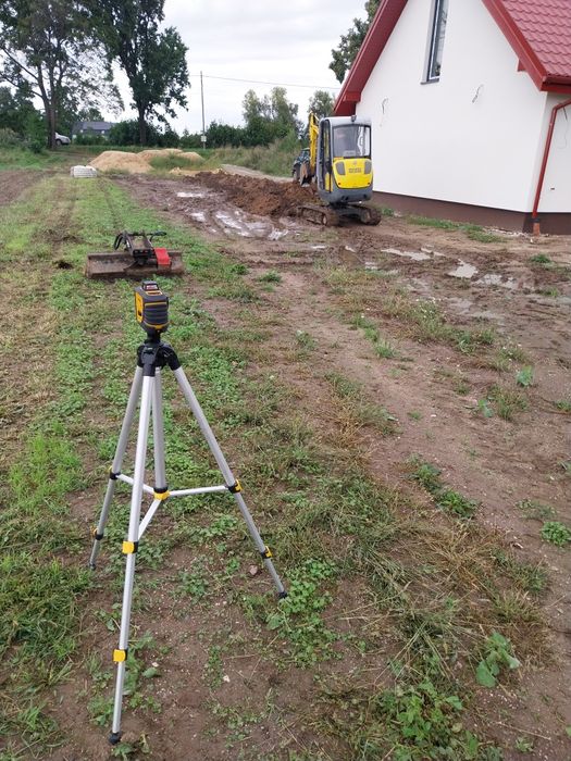 Usługi Minikoparką Prace Roboty Ziemne Koparka Koparkoładowarka