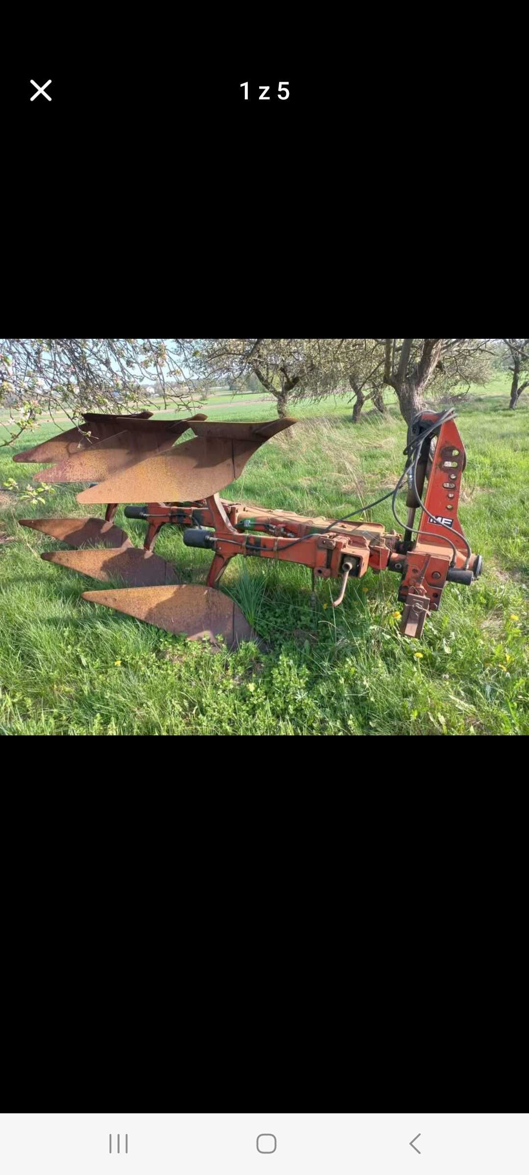 Pług 4 obrotowy Massey Ferguson